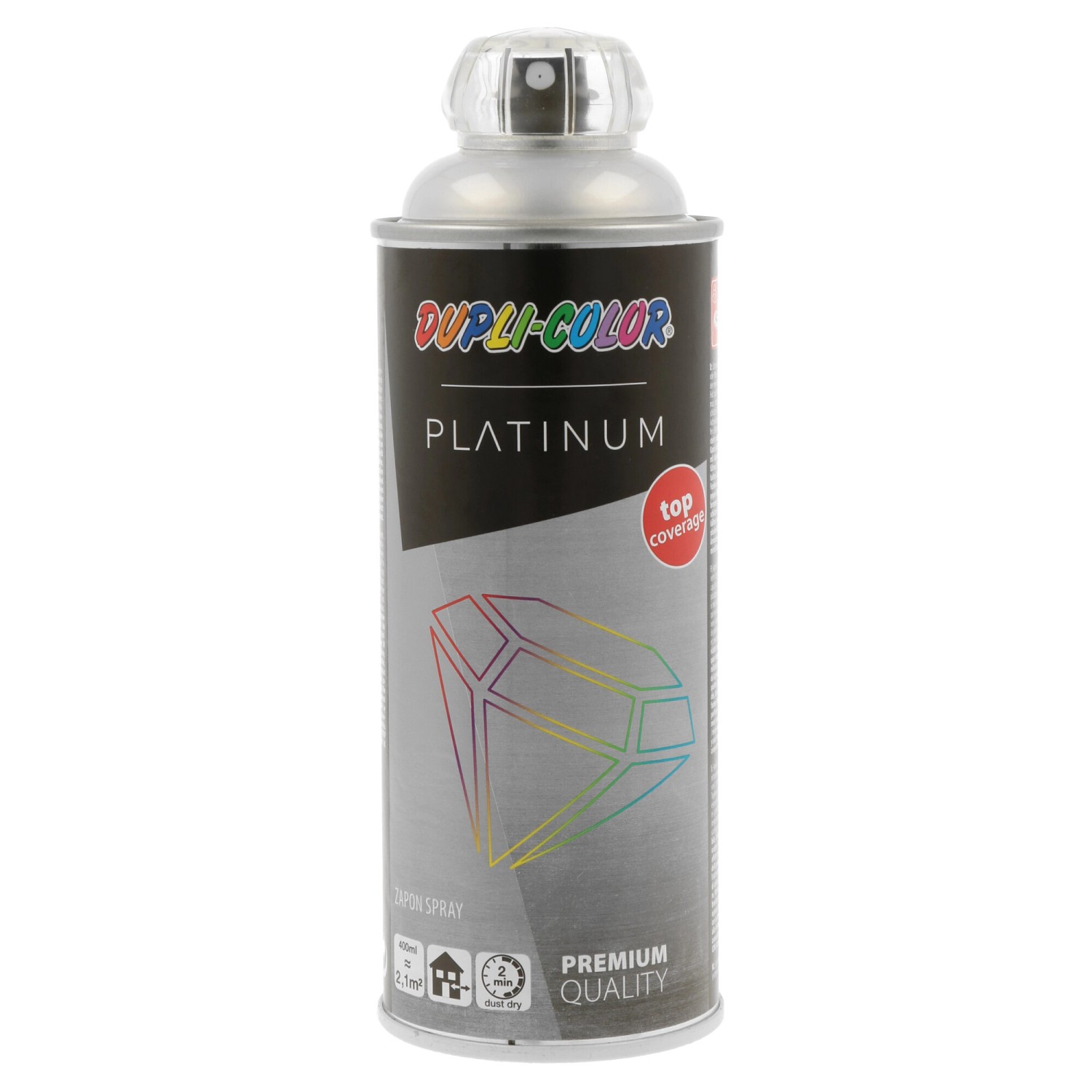 DUPLI-COLOR Lak ve spreji PLATINUM Zapon Cristal Spray transparentní 400 ml