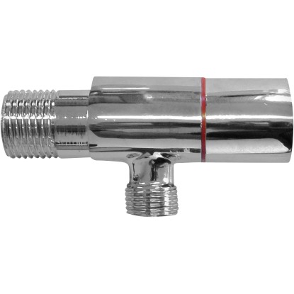 Fanski Rohový designový ventil AP009C 1/2" x 3/8" červený