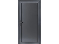 Plastové vedlejší vchodové dveře 4-komorové antracitové/bílé, 980 x 1980 mm, L Plastové vedlejší vchodové dveře 4-komorové antracitové/bílé, 980 x 1980 mm, L
