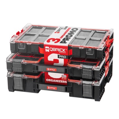 QBRICK SYSTEM PRO Sada organizérů Organizer 300 + 200 + 100