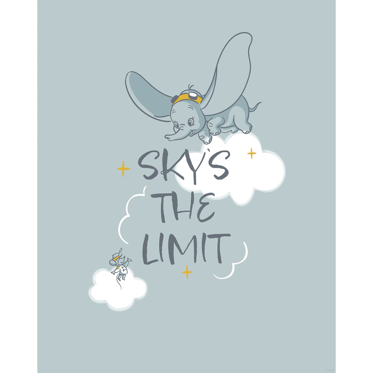 Komar Plakát Disney Dumbo Sky's the Limit 40 x 50 cm