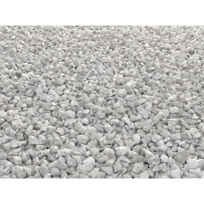 WECO Mramorový štěrk "Carrara" bílý, 20-40 mm, 25 kg
