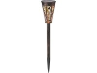 Solární LED zahradní svítidlo imitace plamene 44 cm