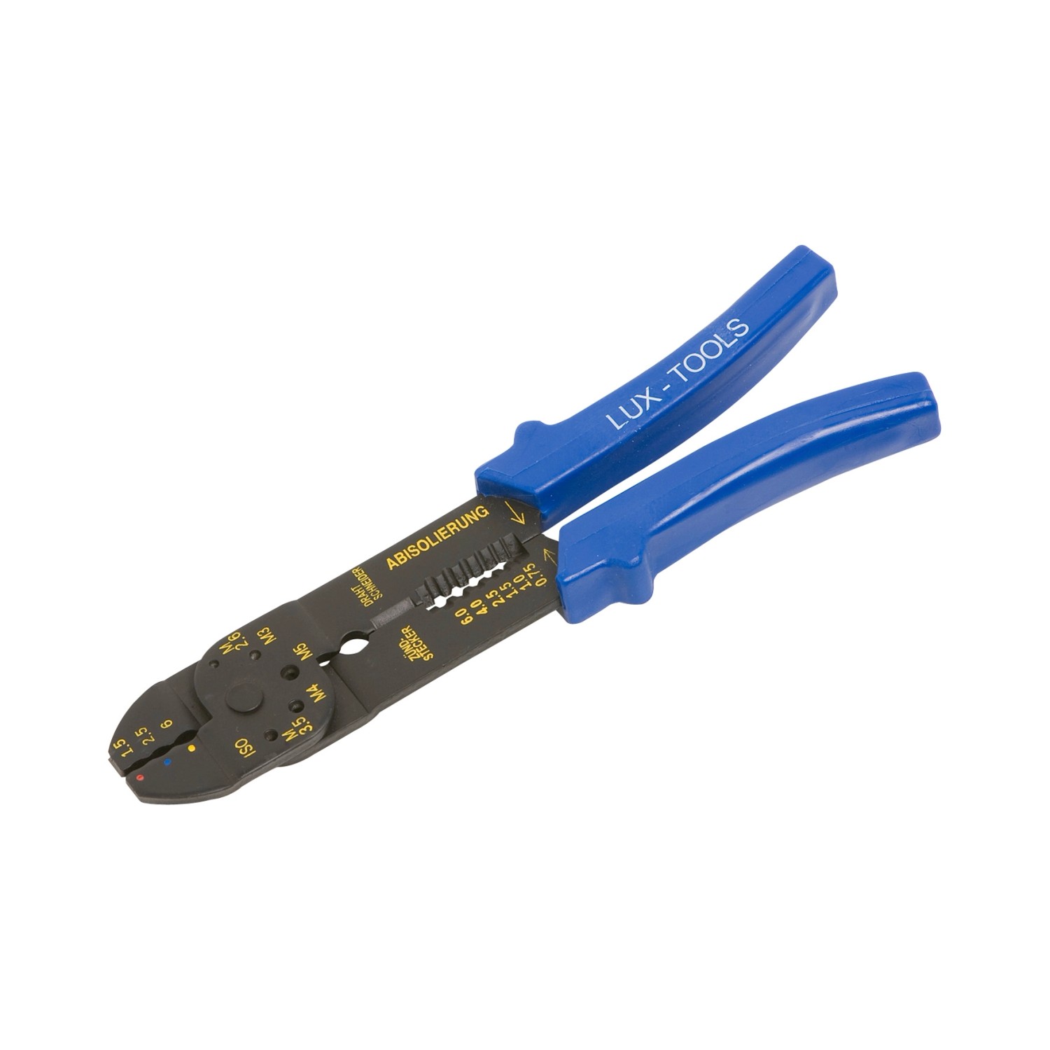 LUX Lisovací kleště na kabelová oka 225 mm Classic