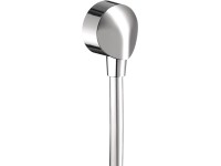 Hansgrohe Přípojka hadice FixFit E bez zpětného ventilu, chrom