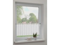 Sehlbach Vitrážová záclona, bílá, 135 x 45 cm