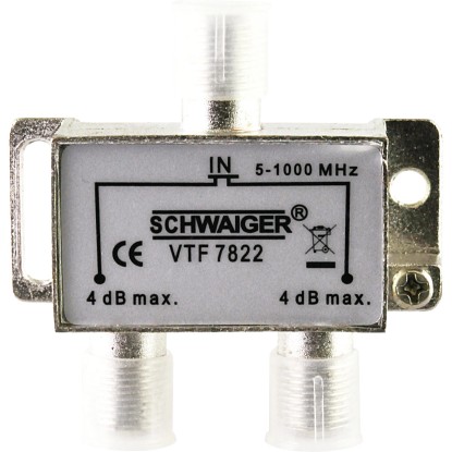 Schwaiger Rozbočovač 2násobný 4 dB