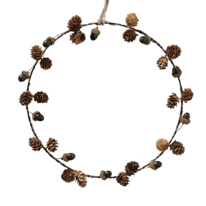 Boltze Závěsná dekorace kruh Cono pr. 30 cm, 1 ks