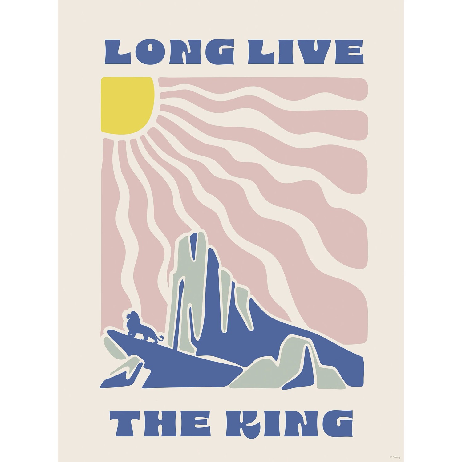 Komar Plakát Disney The Lion King Pride Rock 30 x 40 cm