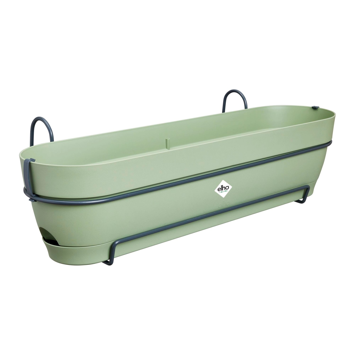 Elho Balkonový truhlík Vibia Campana Trough All-in-1, zelená, 70 x 26 x 17 cm