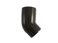 Marley Koleno okapového svodu plastové RAL 8017 hnědé 45°, DN 53 Marley Koleno okapového svodu plastové RAL 8017 hnědé 45°, DN 53