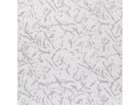 Stropní deska ražená Paris šedá, tl. 8 mm, 49,5 x 49,5 cm