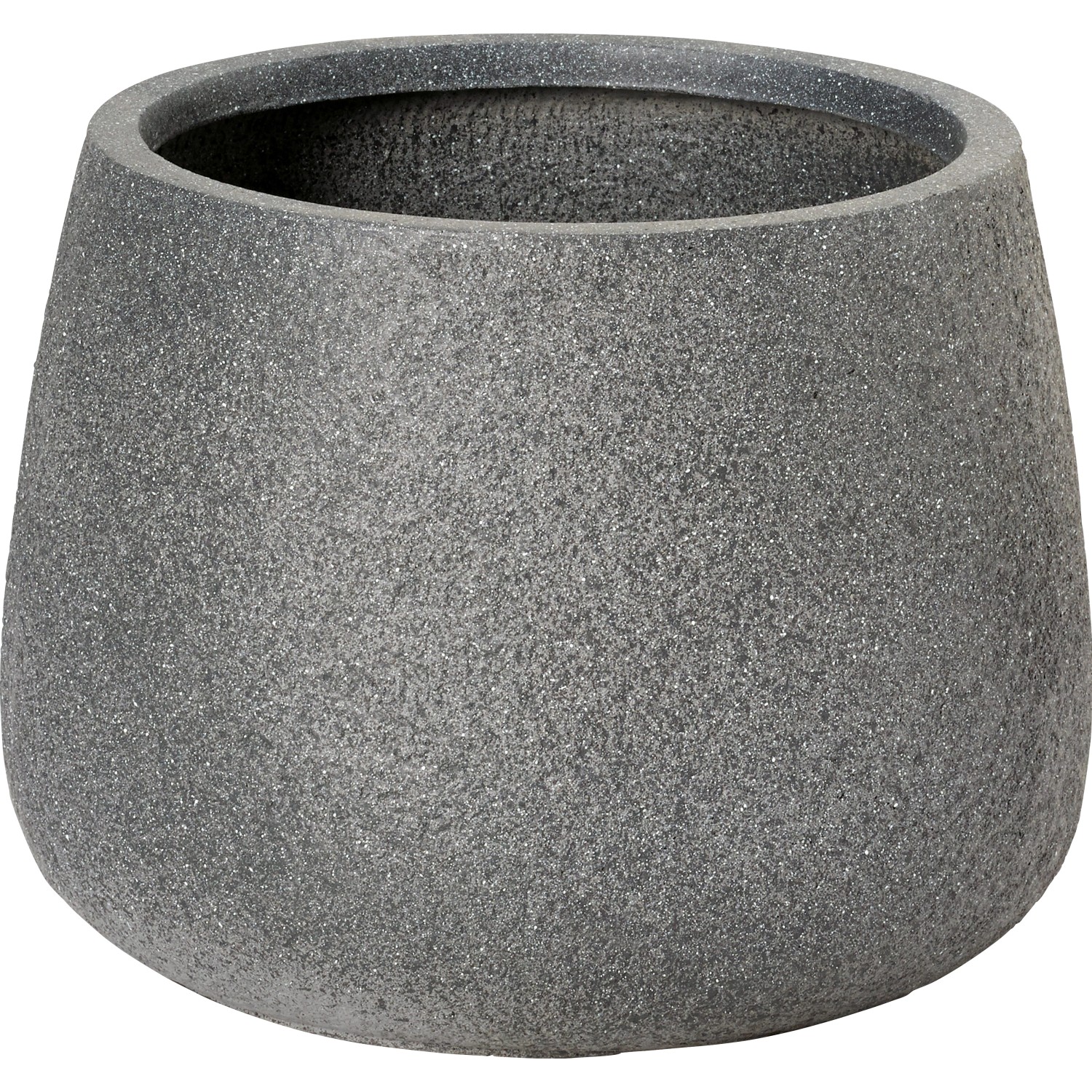 OBI Květináč Lavalle antracitový, pr. 41 x 31 cm