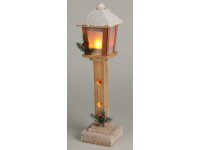 Koopman Dekorativní lucerna s LED osvětlením 12 x 12 x 52 cm Koopman Dekorativní lucerna s LED osvětlením 12 x 12 x 52 cm