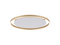 Just Light Stropní LED svítidlo Ritus, 28W, 3650lm, matná mosaz, pr. 58,5 cm Just Light Stropní LED svítidlo Ritus, 28W, 3650lm, matná mosaz, pr. 58,5 cm