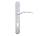 COBRA Štítové dveřní kování EMA BB 72, stříbrný elox