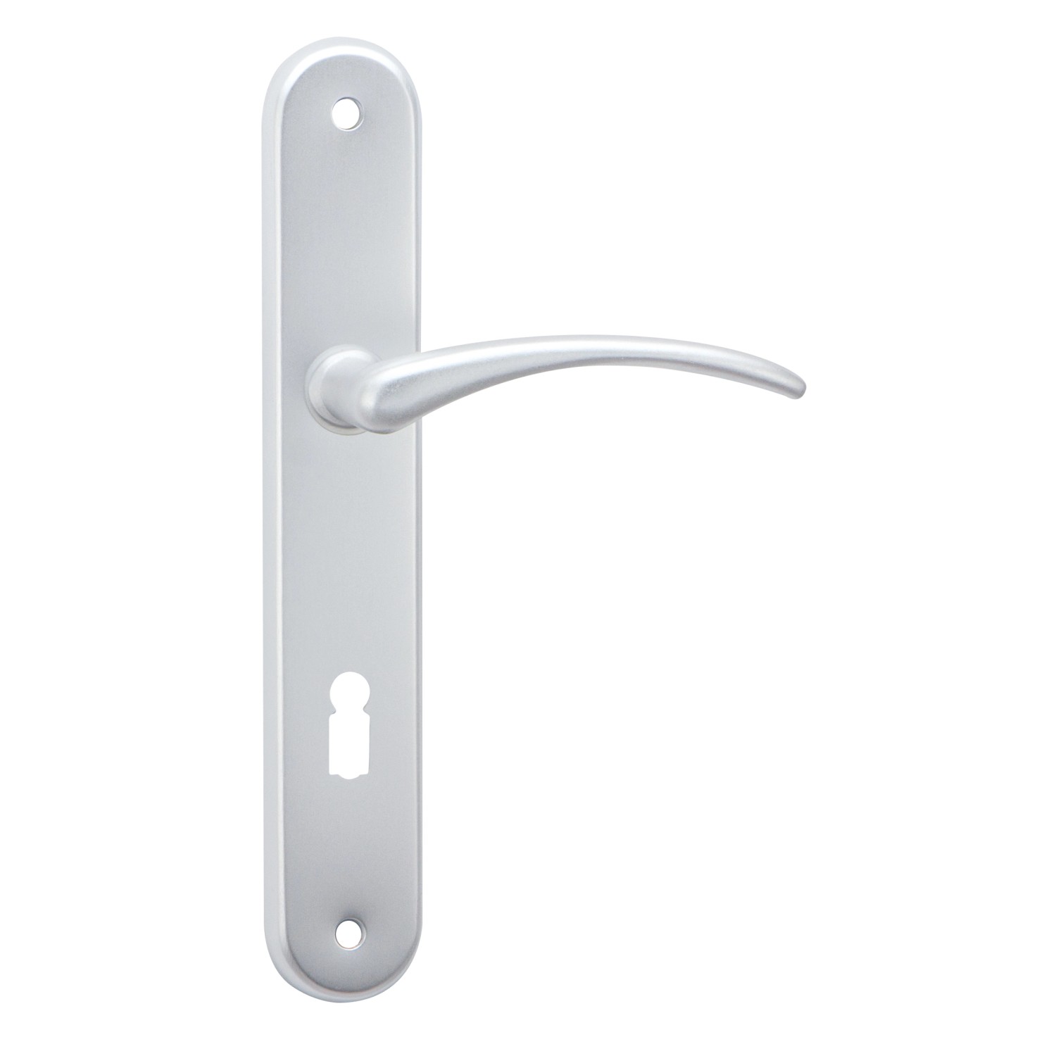 Klika EMA BB72 stříbrná