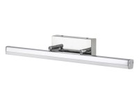 Rabalux Koupelnové LED svítidlo Silas, 12 W, IP44, chrom, 11 x 49 x 8 cm