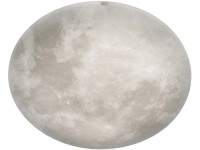 Trio Stropní LED svítidlo Lunatic, kov/plast, 18W, 1850 lm, bílá, pr. 40 cm