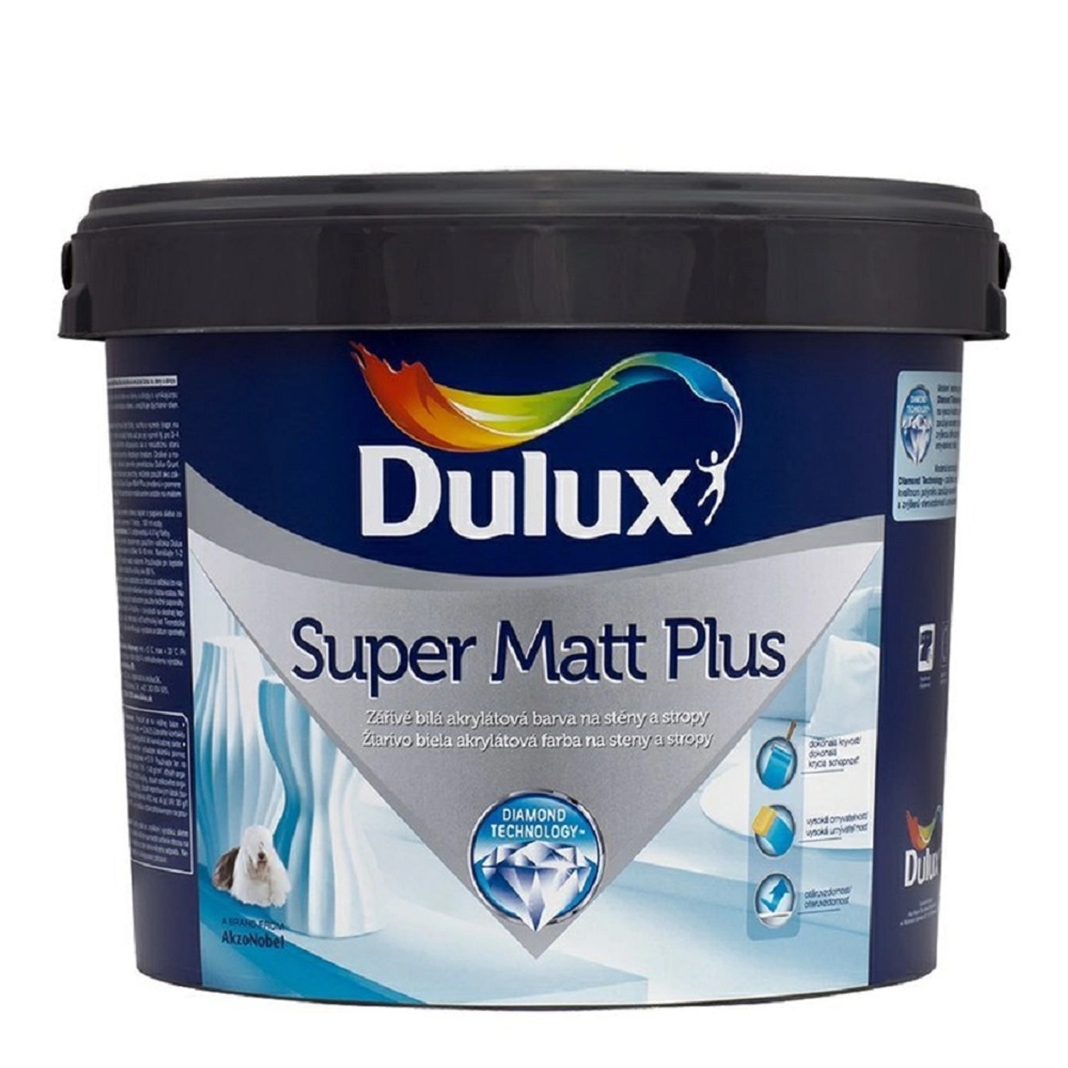 Dulux Interiérová emulzní barva Super Matt Plus 3 l
