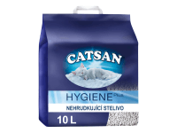 Catsan Stelivo pro kočky Hygiene Plus nehrudkující 10 l