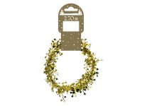 Girlanda s miniaturními hvězdami zlatá 270 cm Girlanda s miniaturními hvězdami zlatá 270 cm