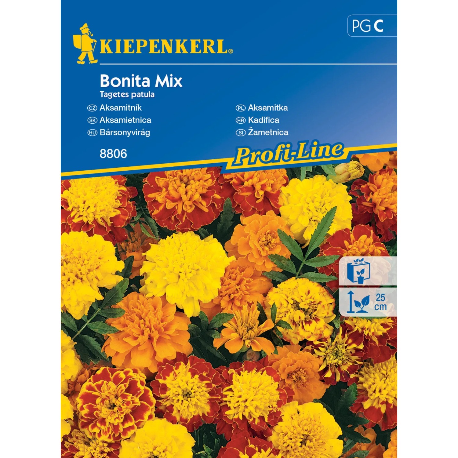 Kiepenkerl Semínka Aksamitník Bonita mix