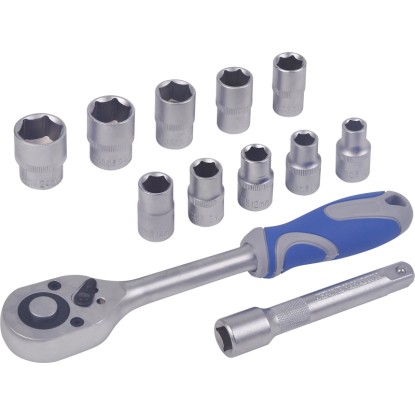 LUX-TOOLS Sada nástrčných klíčů 12,5 mm (1/2") 12dílná