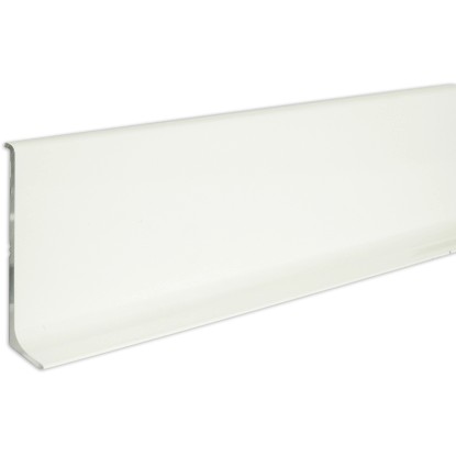 Fuchs Design Hliníkový sokl práškově lakovaný bílý, 8 x 250 cm