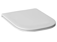 DEEP by Jika WC sedátko s víkem, Slowclose, duroplast, nerez panty, bílá