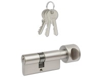 Richter Czech Stavební cylindrická vložka EURO Basic knoflík 30/35 nikl, 3 klíče