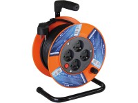 EMOS PVC prodlužovací kabel na bubnu 4 zásuvky 15 m EMOS PVC prodlužovací kabel na bubnu 4 zásuvky 15 m