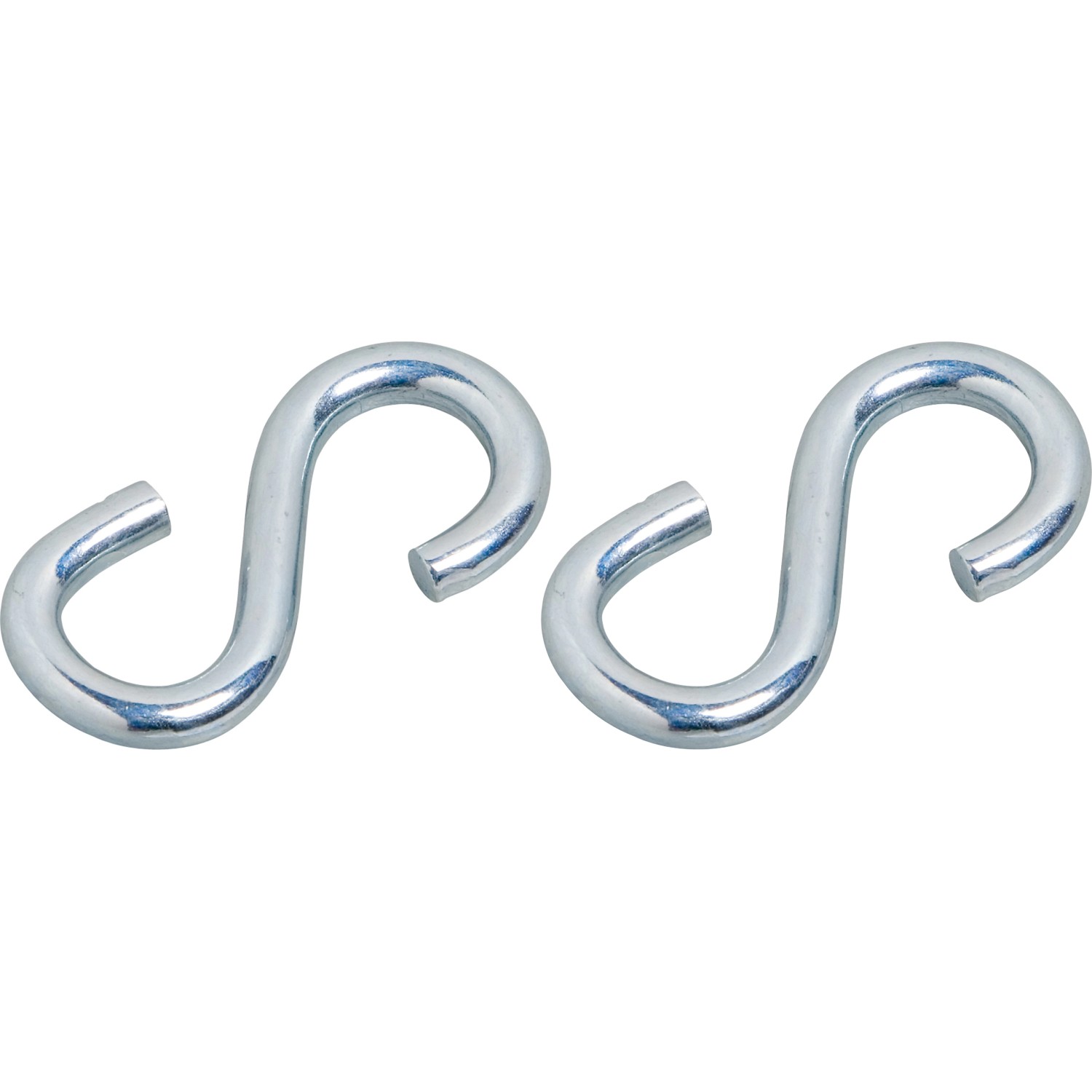 LUX S-hák, pozinkovaný, 2 ks, 25 x 12 x pr. 4 mm