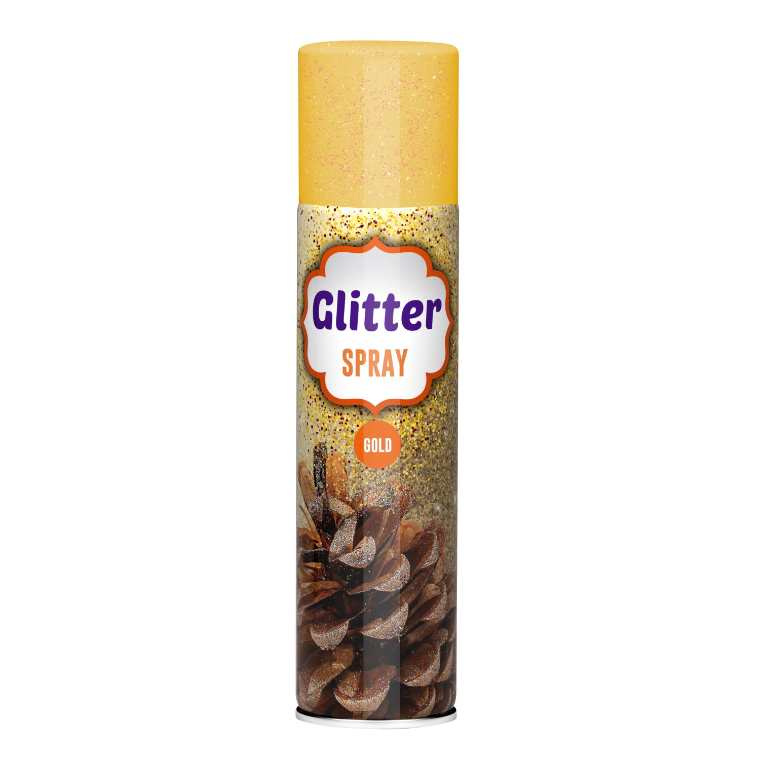 Glitter sprej zlatá 100ml