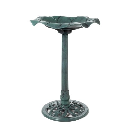 DRAGIMEX Stojací pítko pro ptáky květ plastové 70 cm