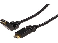 Schwaiger High - Speed HDMI kabel pohyblivý s Ethernetem 1,5 m černý Schwaiger High - Speed HDMI kabel pohyblivý s Ethernetem 1,5 m černý