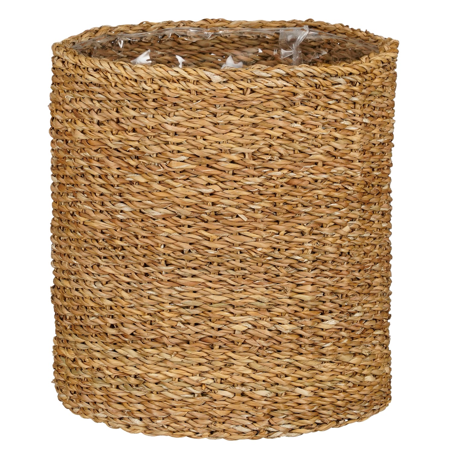 Mica Květináč z mořské trávy Dave, světle hnědá, pr. 32 x 32 cm