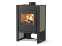 HS Flamingo Krbová kamna KUALA olivová 575 x 850 x 430 mm HS Flamingo Krbová kamna KUALA olivová 575 x 850 x 430 mm