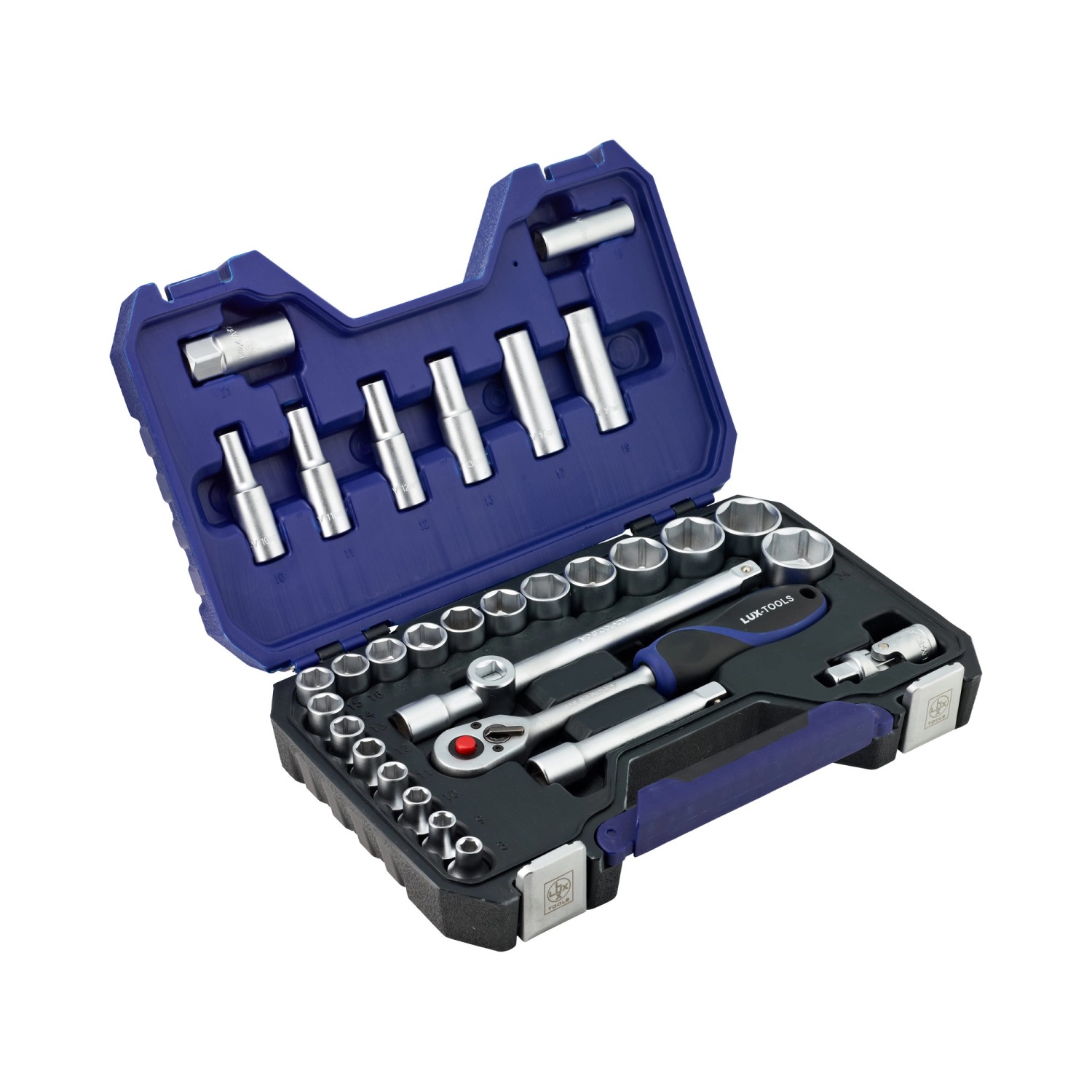 LUX Kazeta nástrčných klíčů 32dílná Comfort