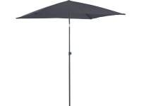 Balkonový slunečník Hermosa, antracitová, 210 x 140 cm