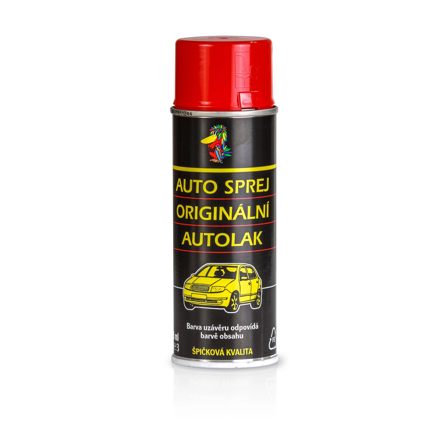 Auto sprej červená stálá 200ml