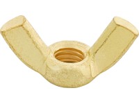 LUX-TOOLS Křídlová matice mosazná M5, 8 ks LUX-TOOLS Křídlová matice mosazná M5, 8 ks