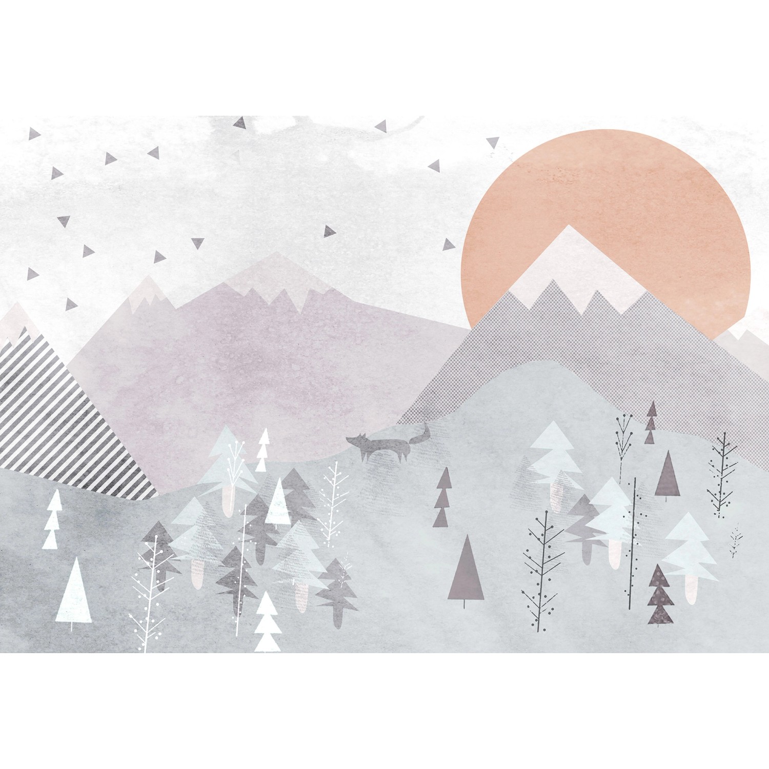 Komar Vliesová fototapeta Fox Journey 400 x 280 cm