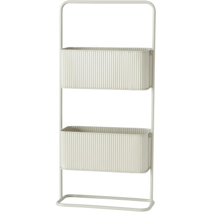 Stojan na květináče Canova 38 cm x 17 cm x 80 cm béžový