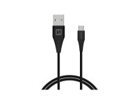 SWISSTEN Datový kabel, USB-A / Micro USB, 1,5 m, černý