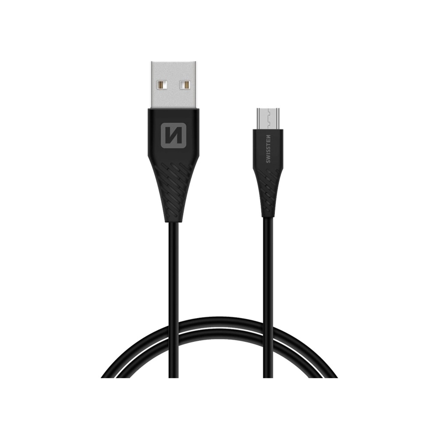 SWISSTEN Datový kabel, USB-A / Micro USB, 1,5 m, černý