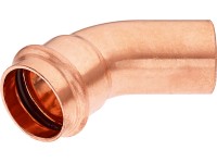 Lisovací oblouk typ IA měděný 45°, pr. 28 mm x 18 mm, 1 ks Lisovací oblouk typ IA měděný 45°, pr. 28 mm x 18 mm, 1 ks