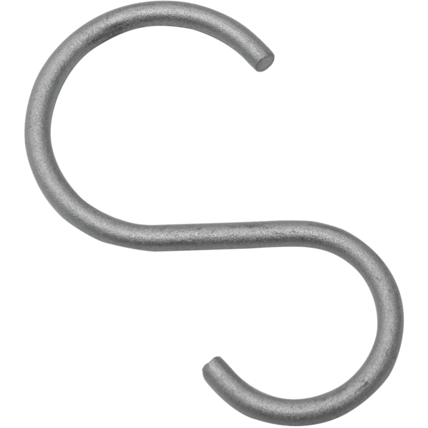 Gardinia S-háček Industrial Home, stříbrný, 10 ks, pr. 2,5 cm