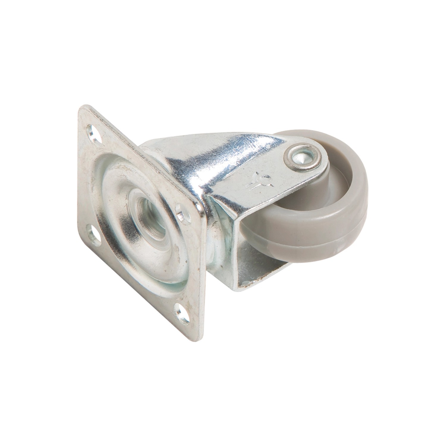 OBI Otočné nábytkové kolečko s destičkou a měkkou obručí průměr 30 mm 30 kg