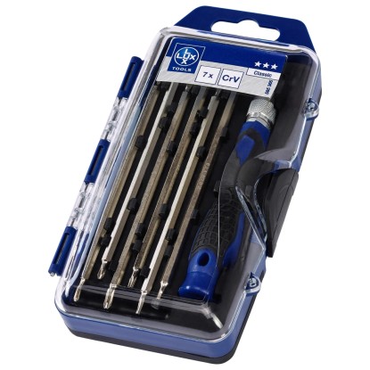 LUX-TOOLS Sada výměnných čepelí 7dílná Classic